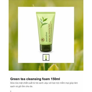 Sữa rửa mặt innisfree sale