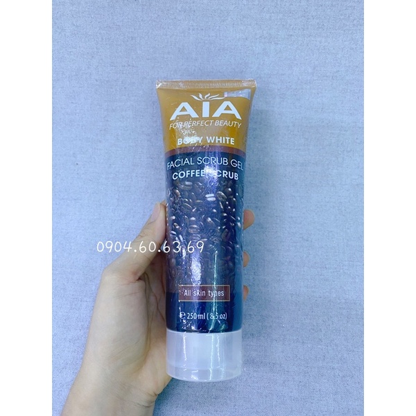 Gel Tẩy Tế Bào Chết Cà Phê Dành Cho Body AIA 250ml