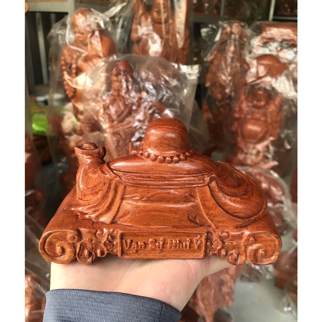 Di Lặc Ngồi Vạn Sự Như Ý, Để ÔTô và Bàn Làm Việc KT: 15x9x9