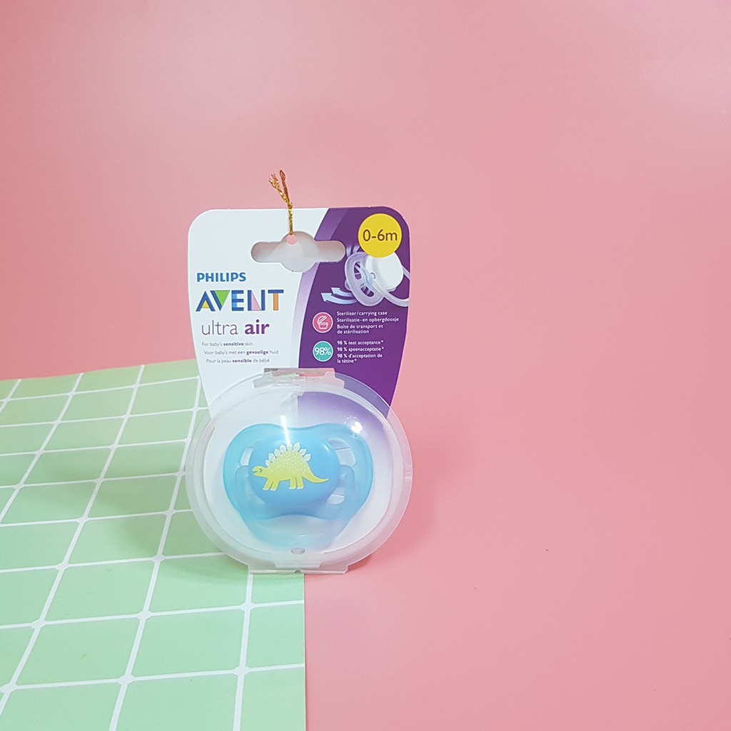 Ti Ngậm Đơn Philips Avent Ultra Air Thông Khí (0-6m)