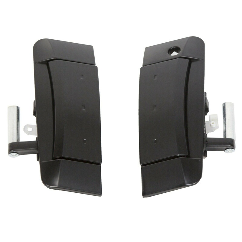 Tay nắm cửa đen bên ngoài bên trái &amp; bên ngoài ô tô cho Nissan 350Z 2003-2009 80607-CD41E 80607-CD41D