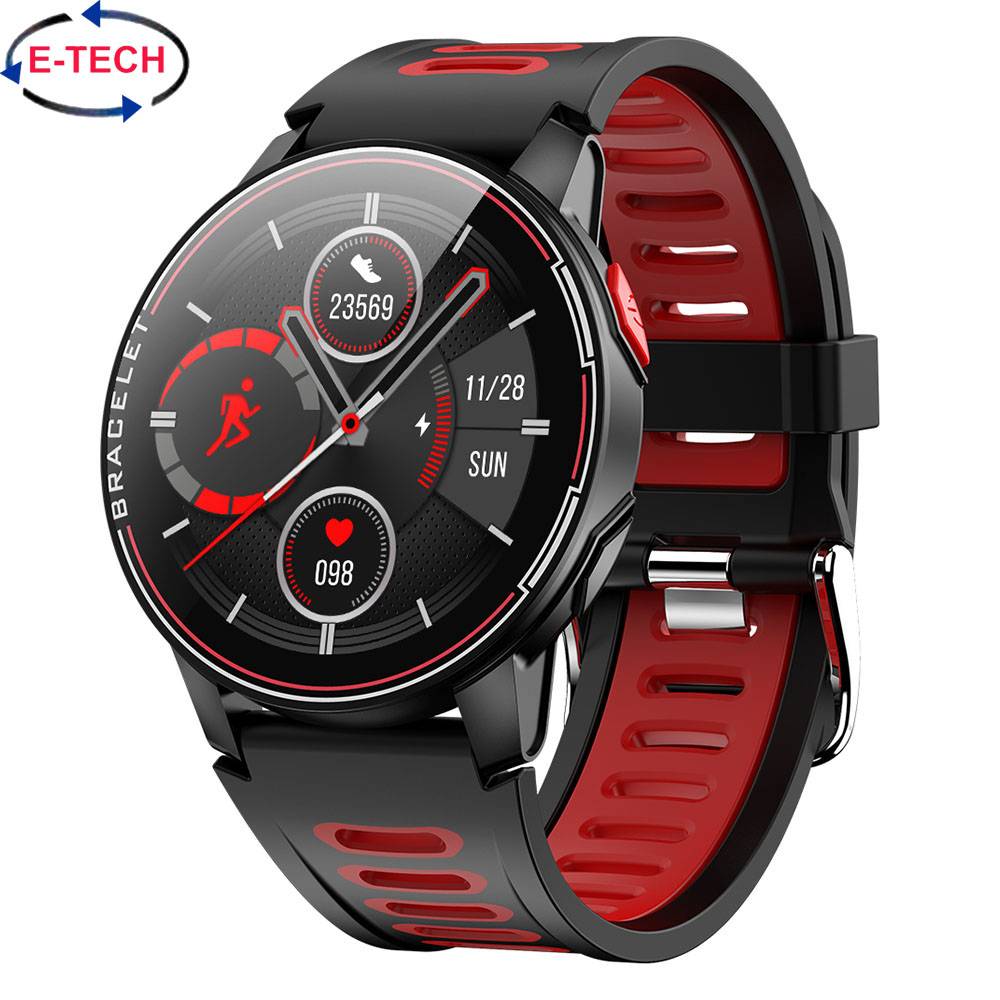 2020 New L6 Smart Watch IP68 Waterproof Sport Men Women Bluetooth Smartwatch Fitness Tracker Heart Rate Monitor For Android IOS