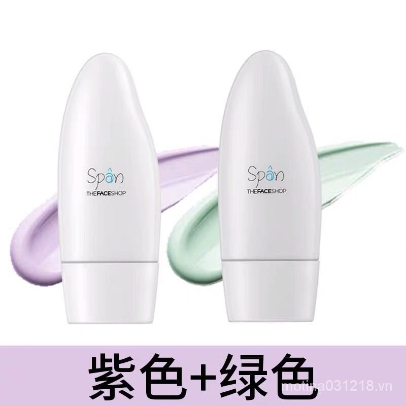 THE FACE SHOP (Hàng Mới Về) Set 2 Kem Lót Trang Điểm Dưỡng Ẩm Làm Sáng Da Mặt