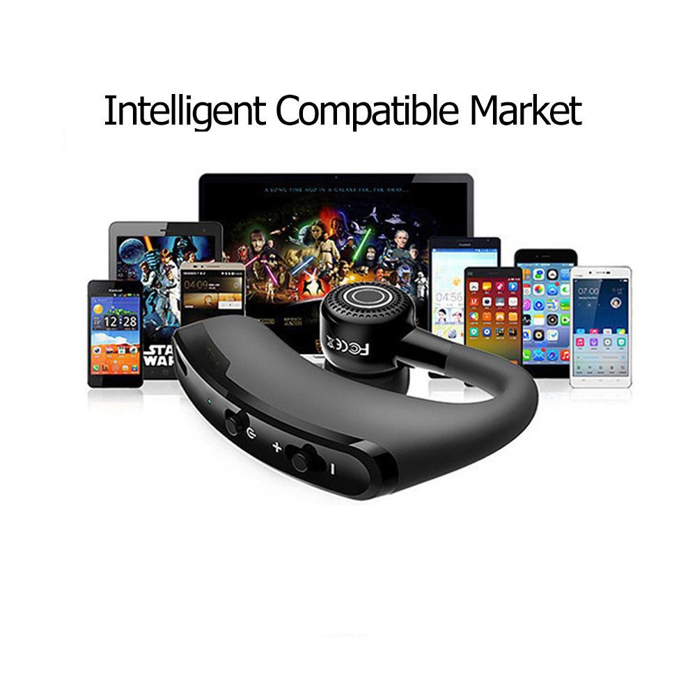 Tai nghe bluetooth V9 một bên tai đàm thoại, chống ồn, nghe nhạc cực chuẩn