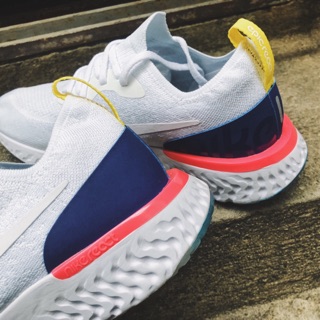 Giày Epic React Flyknit nhẹ êm bền cao cấp (trắng)