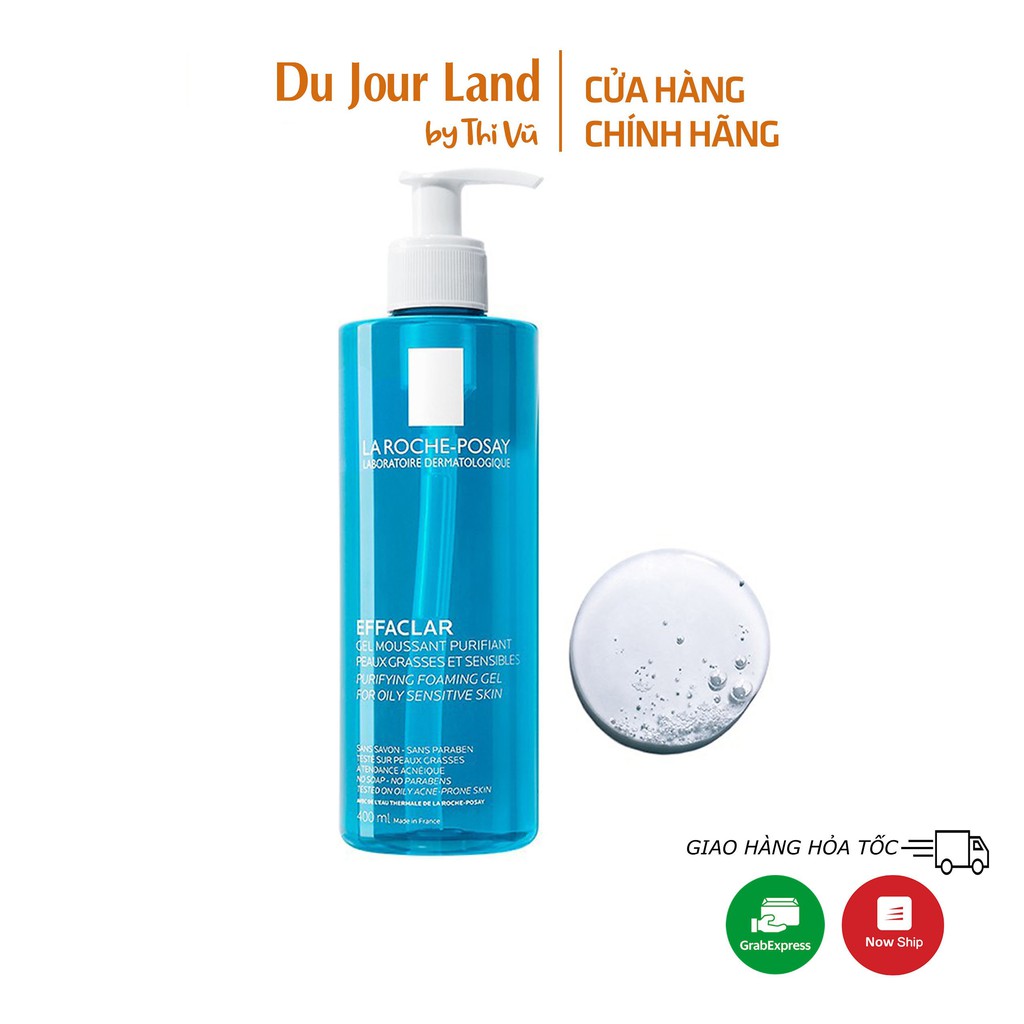 Sữa rửa mặt La roche Posay Effaclar Purifying Foaming Gel, sữa rửa mặt cho da dầu mụn nhạy cảm - Thi Vũ | BigBuy360 - bigbuy360.vn