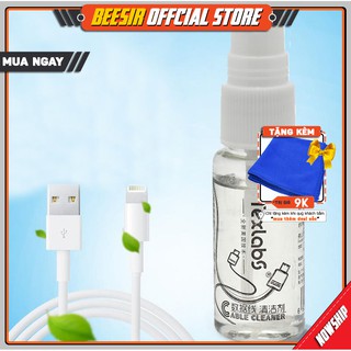 [Kèm Quà Tặng] Dung Dịch Tẩy Vết Ố Vàng Trên Cáp Sạc, Tai Nghe, Ốp Điện Thoại Cao Cấp Texlabs 20ml BEESIR