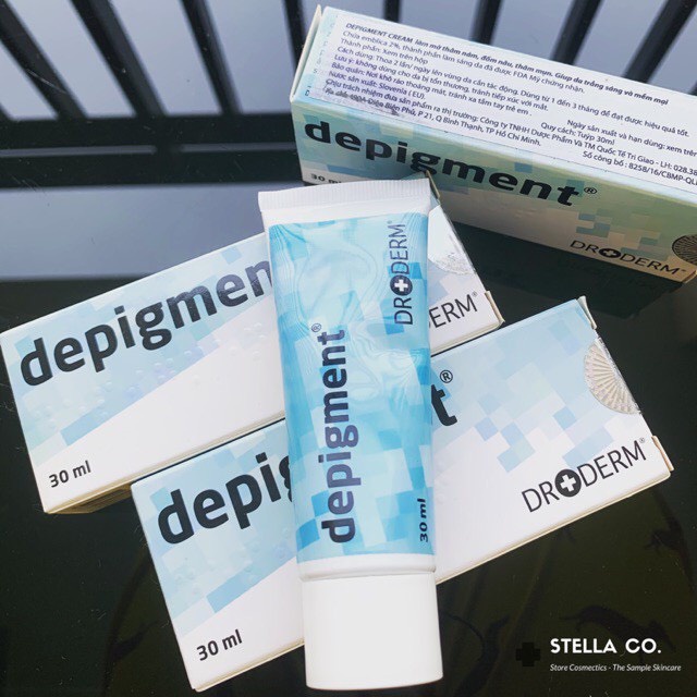 Depigment Cream 30ml Kem Giảm Thâm Nám, Làm Trắng Sáng Da, Dưỡng Da Cho Da Khô, Sạm (Goodndoc)