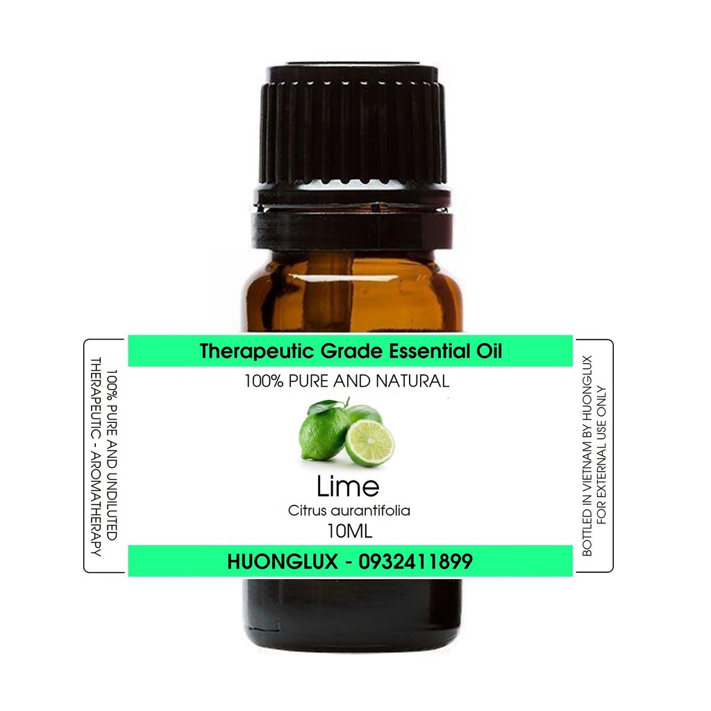 Tinh dầu chanh sần Lime Essential Oil (chanh ta)