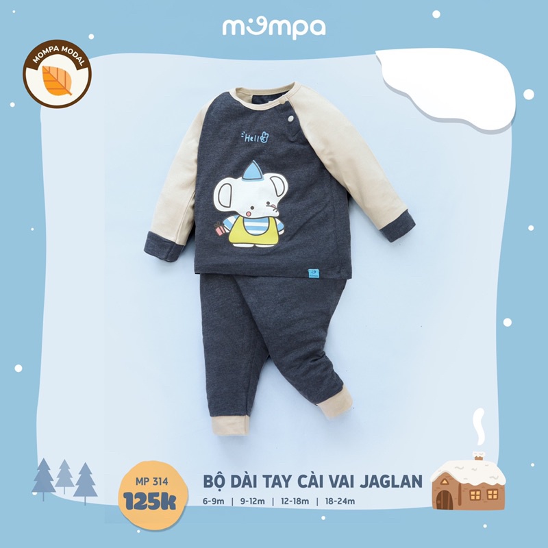 [ Miepa ] bộ dài tay cottton