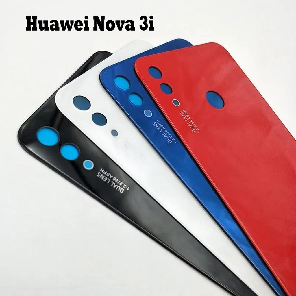 Nắp lưng sau HUAWEI Nova 3i zin new kính camera bảo vệ ốp vỏ mặt sau linh phụ kiện điện thoại thay thế