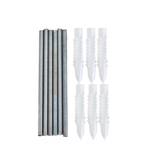 Combo 10 Chốt Âm Đỡ Kệ Gắn Tường kích thước 10 cm Kèm Tắc Kê