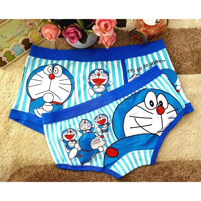 QUẦN CHIP ĐÔI DORAEMON SỌC < QUẦN CHIP ĐÔI HÀ NỘI >