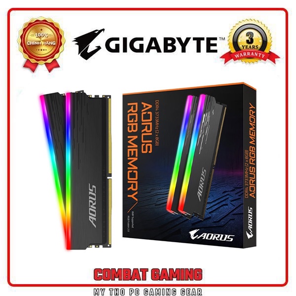 RAM AORUS RGB MEMORY 16GB (2X8GB) 3733Mhz