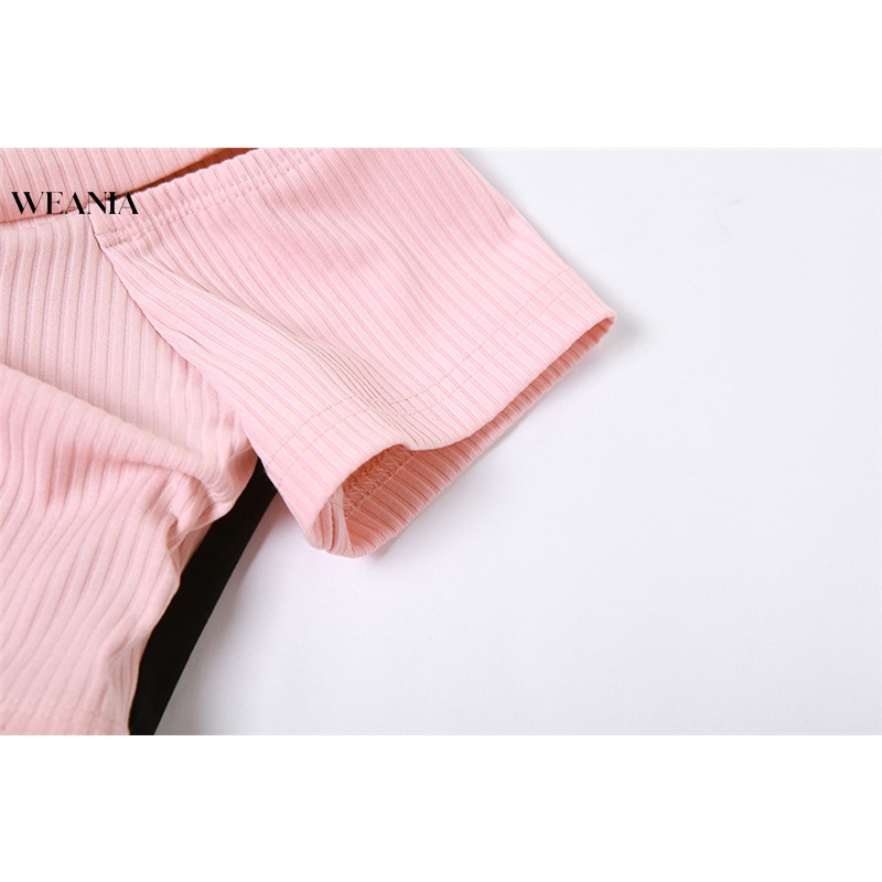 Đầm Tay Ngắn Phối Dây Xích Phong Cách Thời Trang Hàn Quốc Dành Cho Nữ