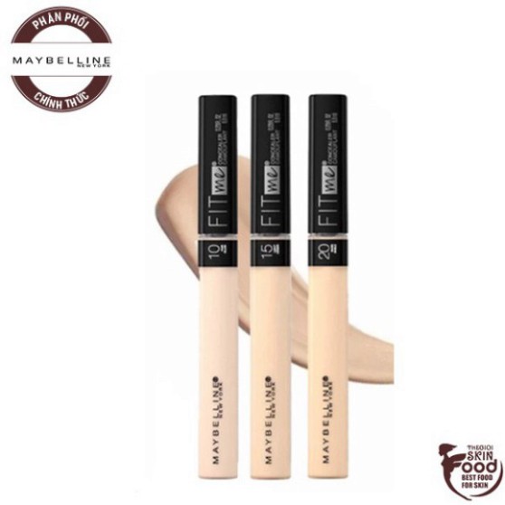 Kem Che Khuyết Điểm Mịn Lì Maybelline Fit Me Concealer With Chamomile Extract 6.8ml Y50