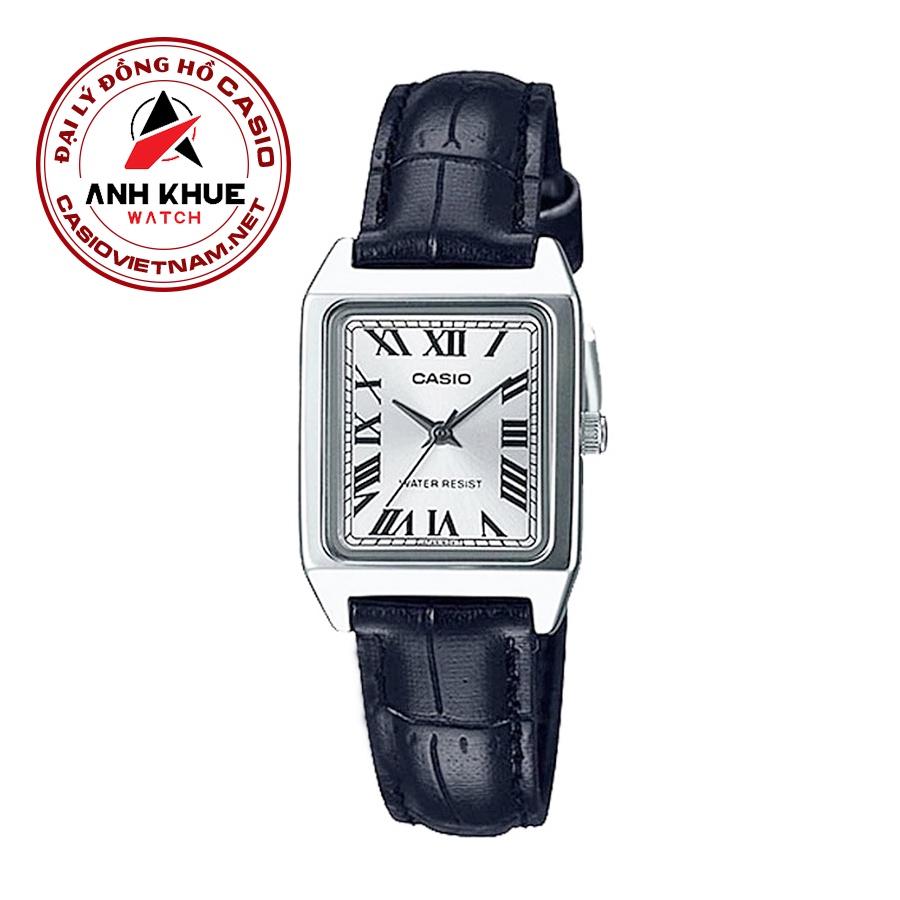 [Mã BMLTM200 giảm đến 200K đơn 499K] Đồng Hồ Casio Nữ LTP-V007L-7B1UDF Dây Da - Mặt Số La Mã - Chống Nước