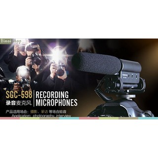 Takstar SGC-598 - Micro Quay Phim Phỏng Vấn  (Đen)