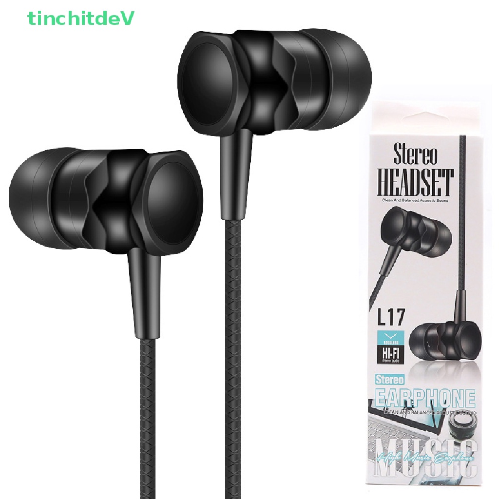 Tai Nghe Nhét Tai Có Mic Và Dây Dành Cho Laptop Android
