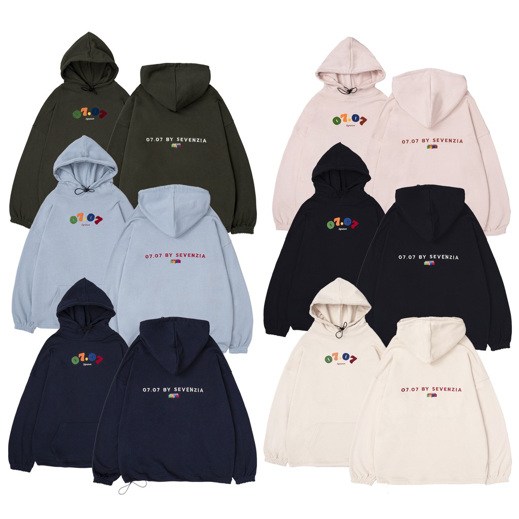 Áo hoodie 07.07 Signature SS3 (6 màu) | BigBuy360 - bigbuy360.vn
