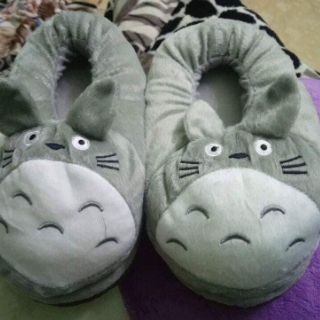 Dép bông totoro