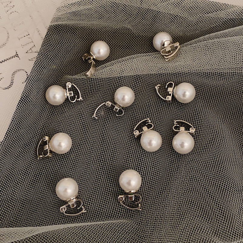 Kẹp tóc - cài tóc đính ngọc trai nhân tạo lấp lánh, nhỏ xinh dành cho nữ style Hàn Quốc