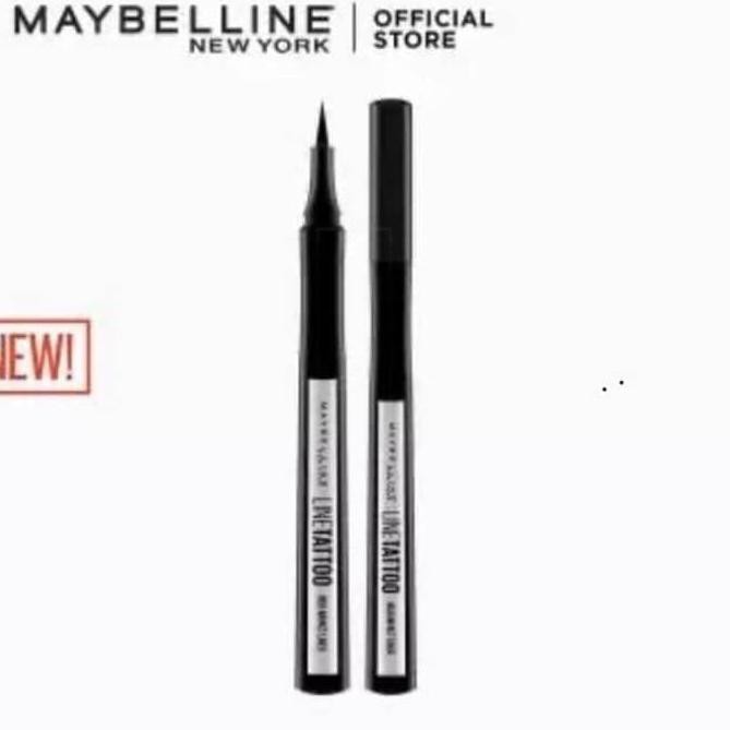 (Hàng Mới Về) Bút Kẻ Mắt Maybelline 5.5 Màu Đen Cao Cấp