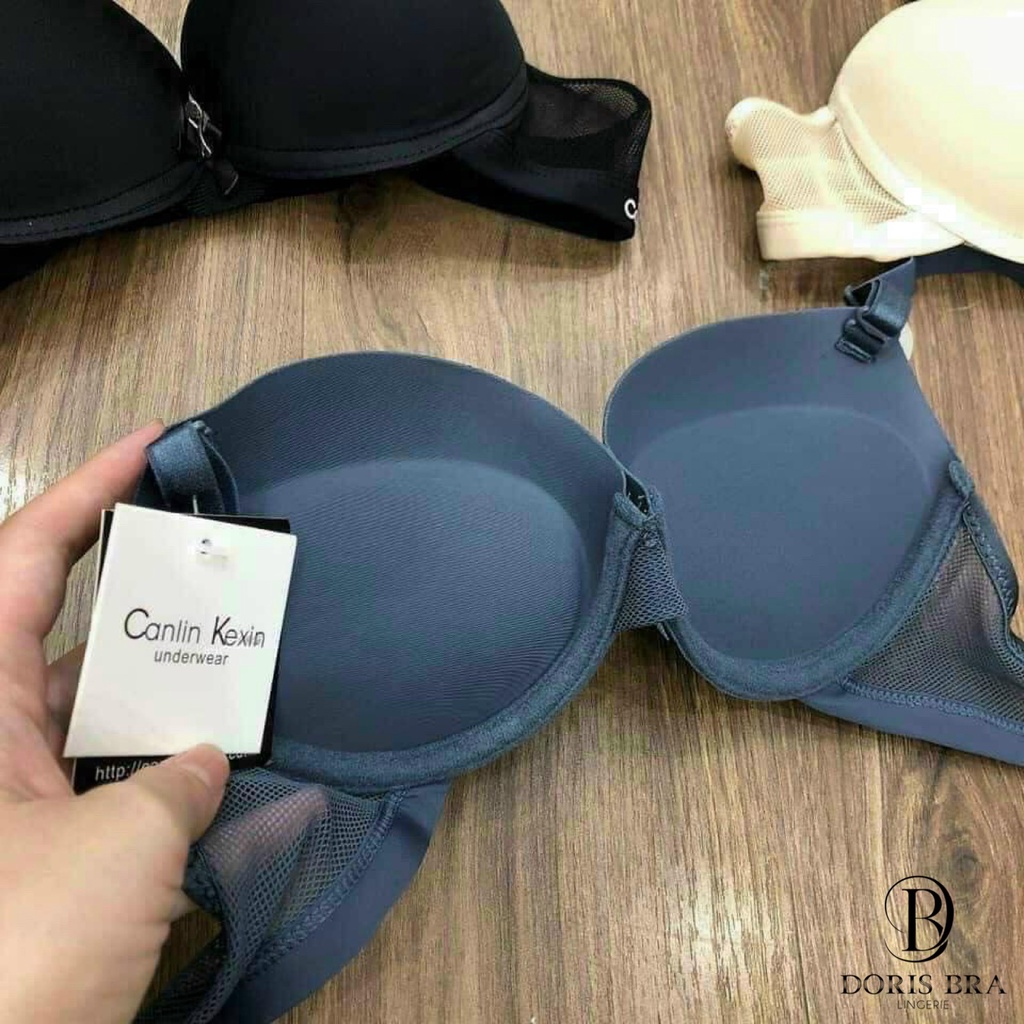 Áo lót nữ LENABRA, ALCK02áo ngực nữ su trợn có gọng đệm siêu dày nâng ngực