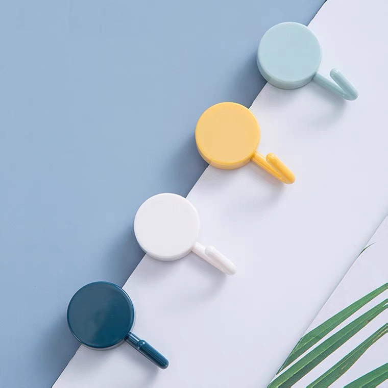 ⚡Combo 10⚡ Móc Tròn Decor Dán Tường Nhiều Màu Sắc Siêu Dễ Thương 88253