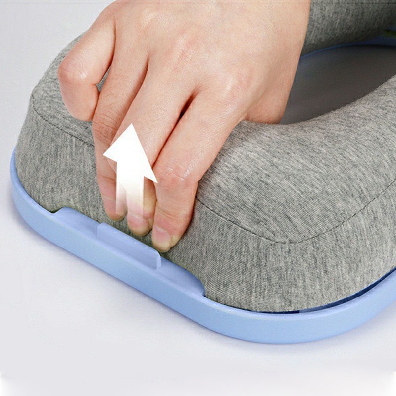 Gối ngủ cho trẻ em nhỏ gọn, gối ngủ đa năng gấp gọn 25x18cm
