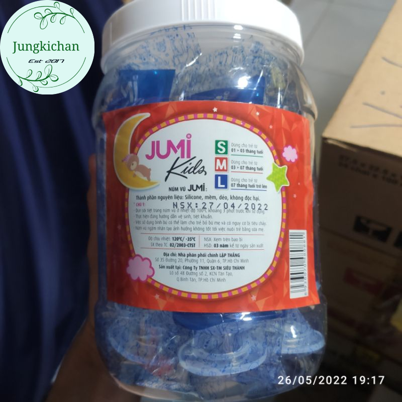 Hộp Núm Vú Thay Thế Cho Bình Sữa Hiệu Jumi