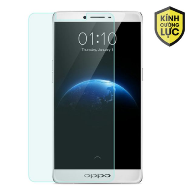 Bộ 2 kính cường lực Oppo R7 Plus Tặng 1 ốp dẻo