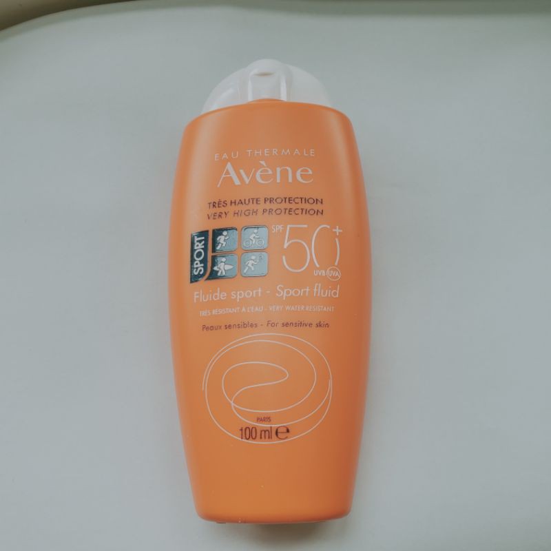 kem chống nắng avene 100ml spf 50 dành cho dân chơi thể thao