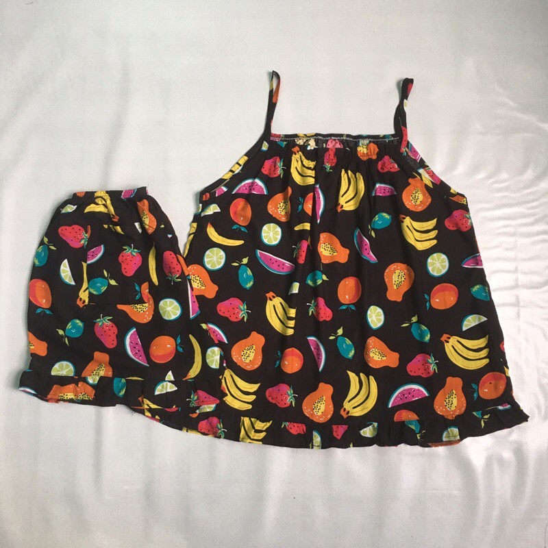 Đồ bộ lanh ( tole) đùi 2 dây Size 3 Từ 60kg-70kg.