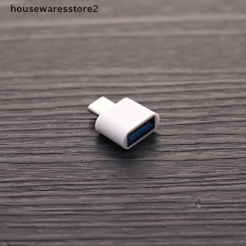 [housewaresstore2] Bộ Chuyển Đổi OTG Từ USB Cái Sang Type-C Đực Cho Điện Thoại Android