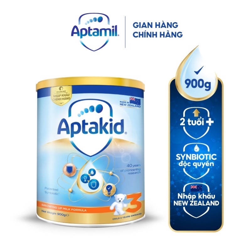 Sữa Aptamil Aptakid New Zealand số 3 (900gam)