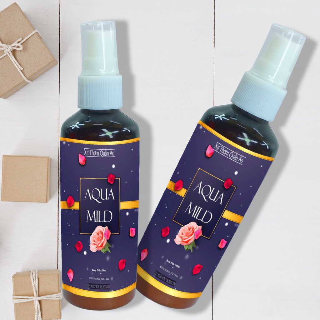 Tinh Dầu Xịt Thơm Quần áo AQUA-MILD