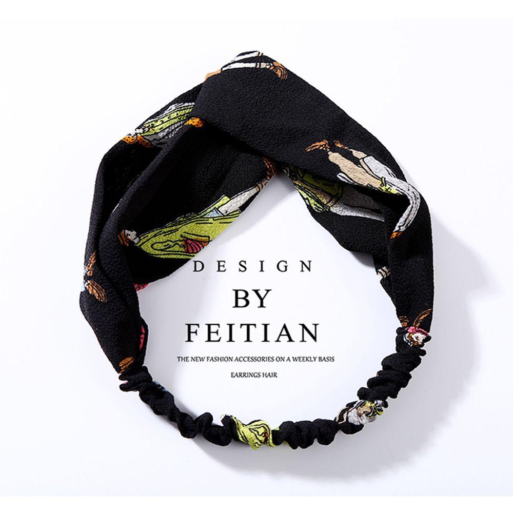 Băng Đô Cài Tóc Dạng Xoắn Phong Cách Hàn Quốc Mới Cho Nữ