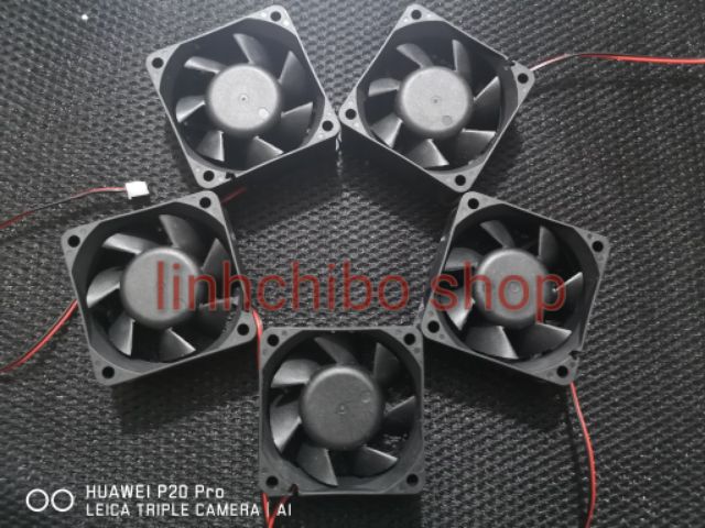 Quạt làm mát kích thước 60x60 điện áp 24vdc