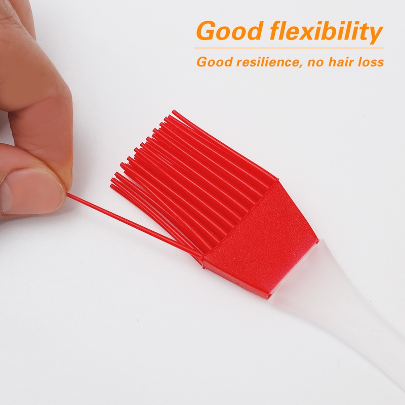 1 Cọ Quét Dầu/Kem/Làm Bánh Bằng Silicone Chịu Nhiệt Độ Cao Màu Sắc Ngẫu Nhiên