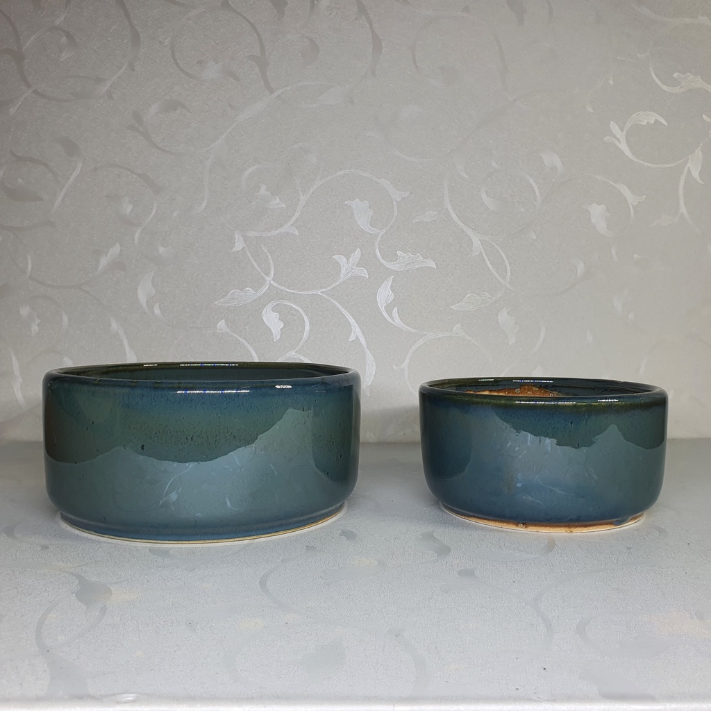 Chậu trồng cây cảnh , cây bon sai , sen đá, xương rồng , gốm sứ Bát Tràng - Hàng đẹp