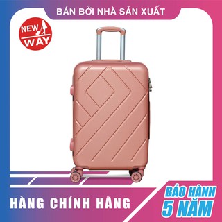 Vali Kéo Du Lịch NEWWAY 8815 Nhựa Dẻo Cao Cấp - Bảo Hành 5 Năm