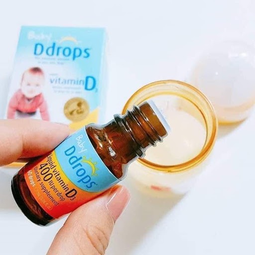 Chính Hãng Baby Ddrops Vitamin D3 cho trẻ sơ sinh 2.5ml/90 Giọt - Xuất xứ Mỹ