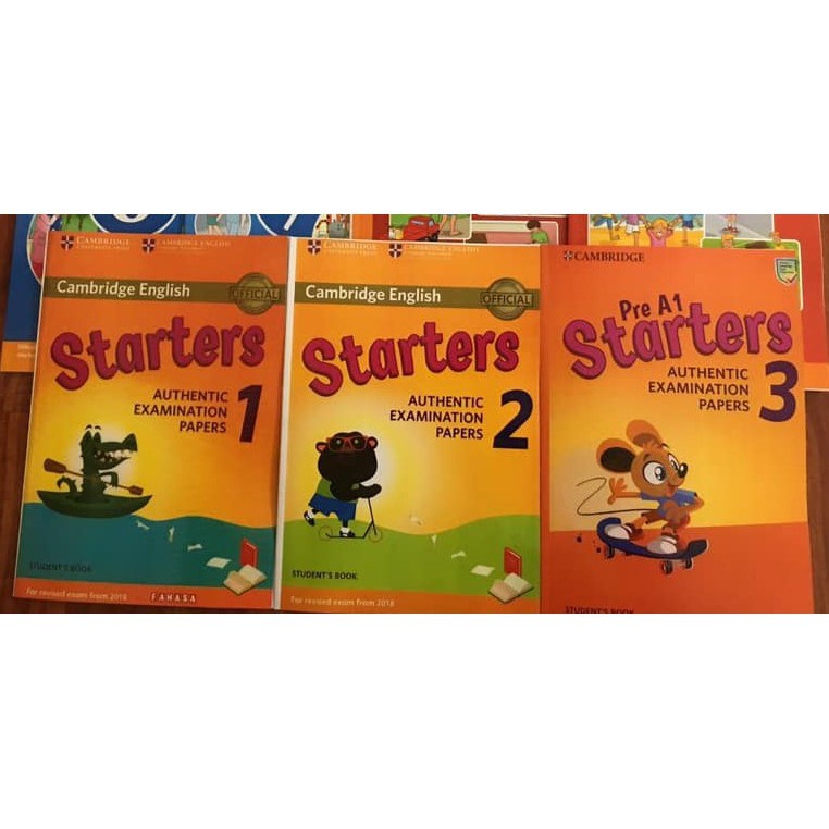 [Free ship]Bộ đẹp – Full Colours 3c – Cambridge English – Starters 2018 + Mp3