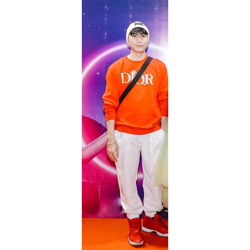 Nón len dior trắng Karik