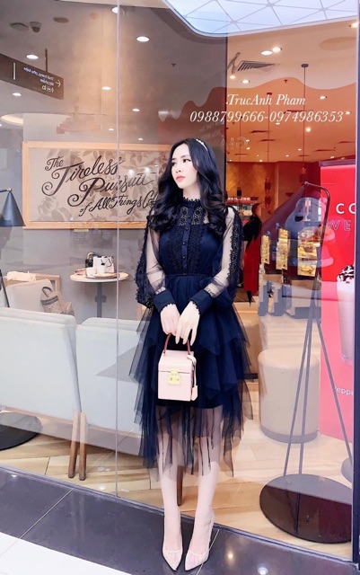 Đầm xoè tay luoi | BigBuy360 - bigbuy360.vn