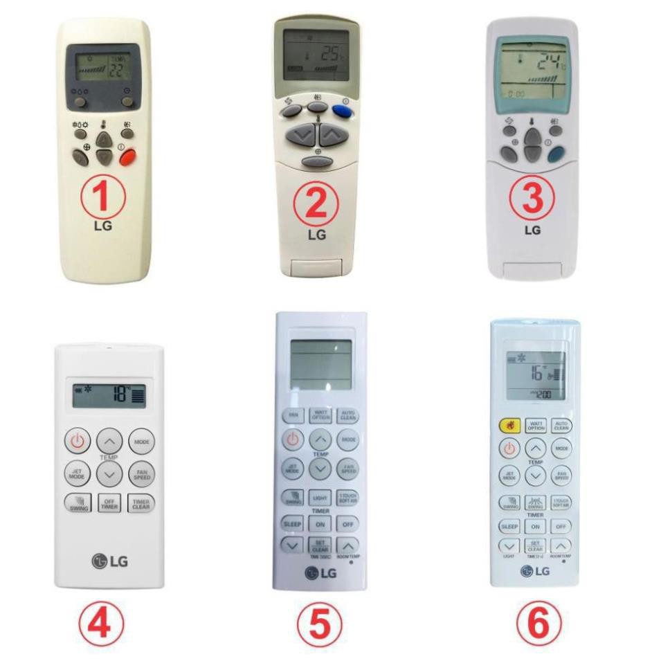 Remote máy lạnh LG