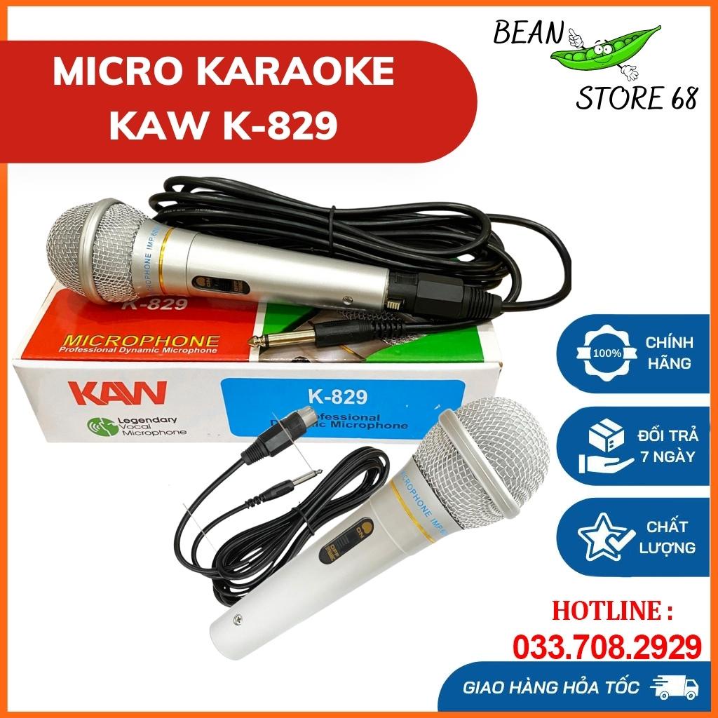 Micro Karaoke XINGMA AK-319 chống hú . Micro hát karaoke gia đình. Mic có dây dài 3,5m. Có trang bị lọc âm