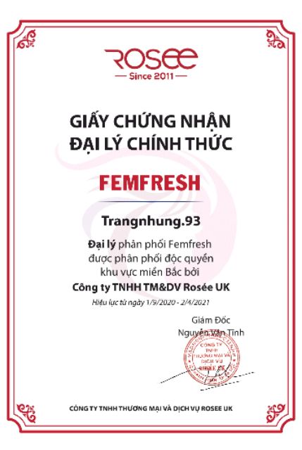 [Mã TRANG48 GIẢM 48K] Dung dịch vệ sinh phụ nữ Femfresh UK 250ml