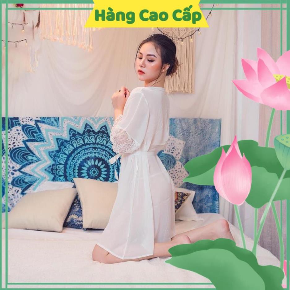 Váy Ngủ Sexy Gợi Cảm Váy Ngủ Xuyên Thấu Kiểu Áo Choàng Kimono Hàng Nhập Cao Cấp | BigBuy360 - bigbuy360.vn